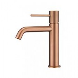 Μπαταρία Νιπτήρος IMEX MONZA BDM039-1ORC Ροζ Χρυσό Ματ (Rose Gold Brushed)